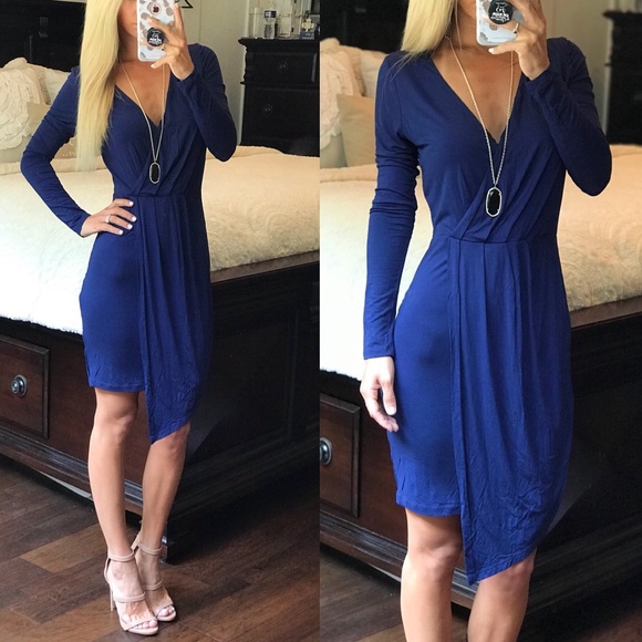 Lulus Dresses & Skirts - Lulu’s Navy Blue Dress